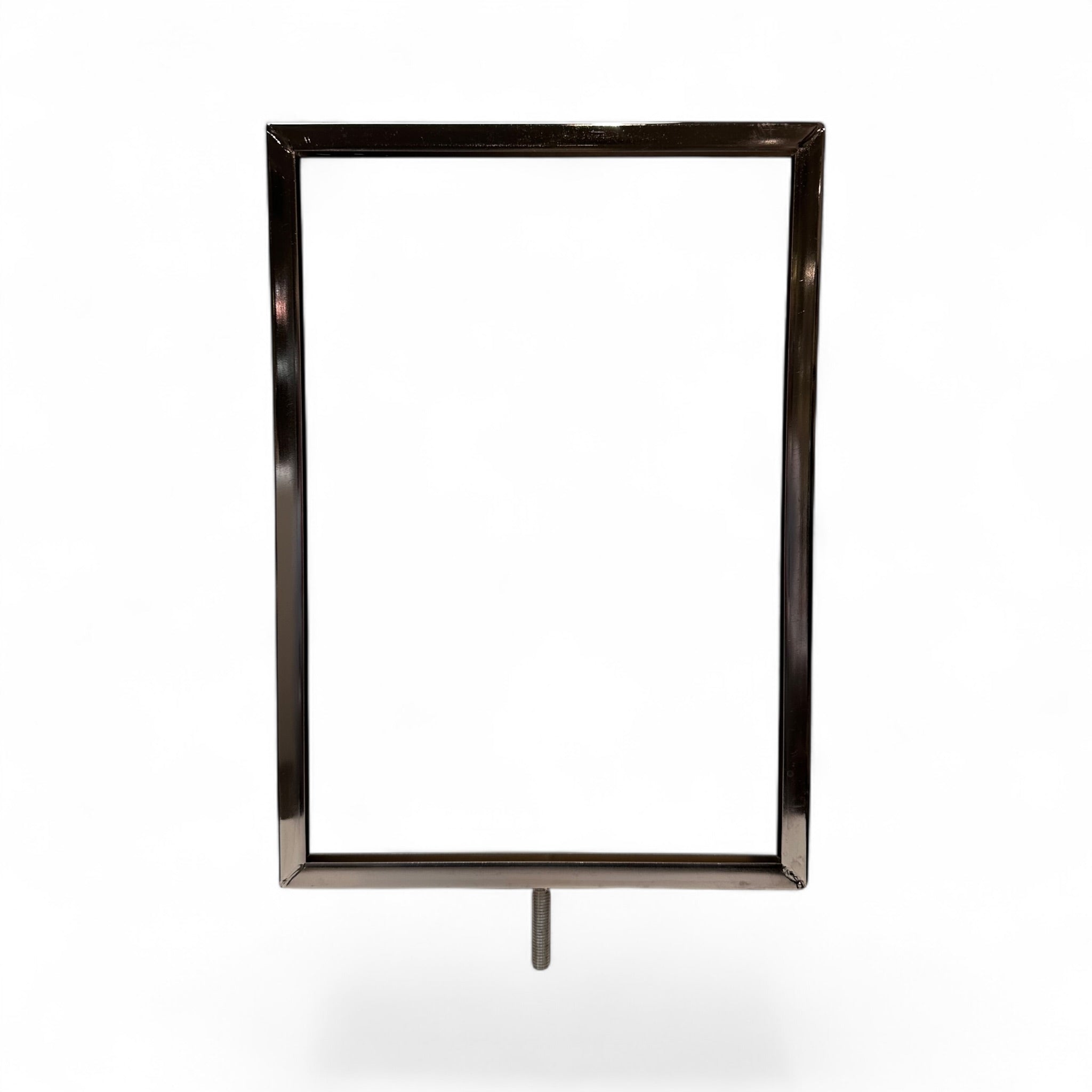 Sign frame, A4, metal, galvanized