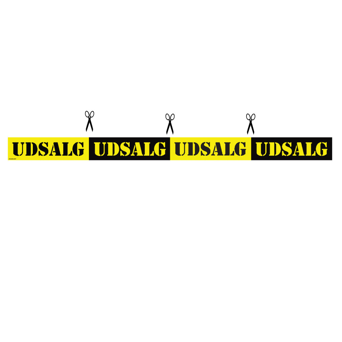 Window streamer w/ SALE - 120 cm.