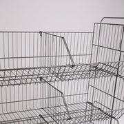 Skillerum til stabelkurv, sort