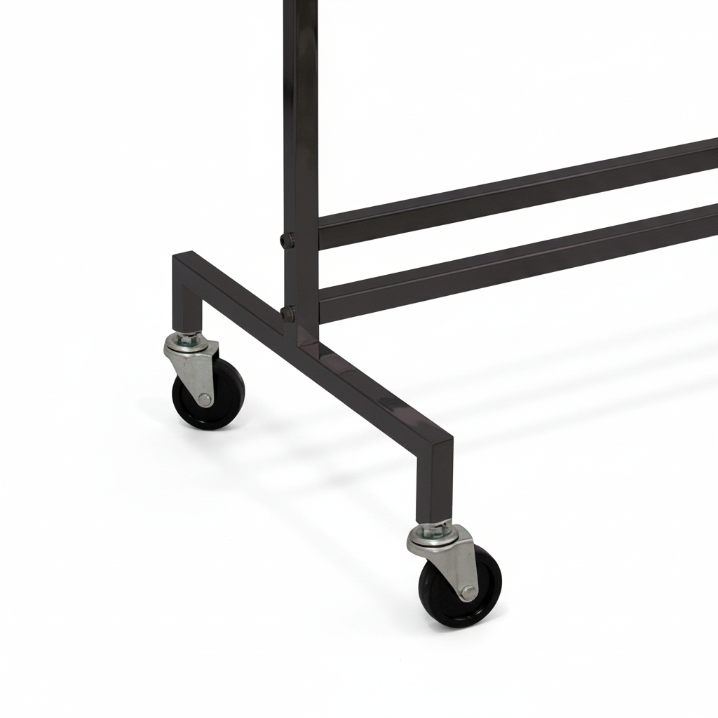 Disco II, height-adjustable, black, W153 x H140-185 cm