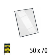 PET sheet with magnetic tape for sandwich boards and A-boards – 50 x 70 cm