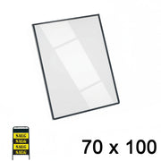 PET sheet with magnetic tape for sandwich boards and A-boards – 70 x 100 cm