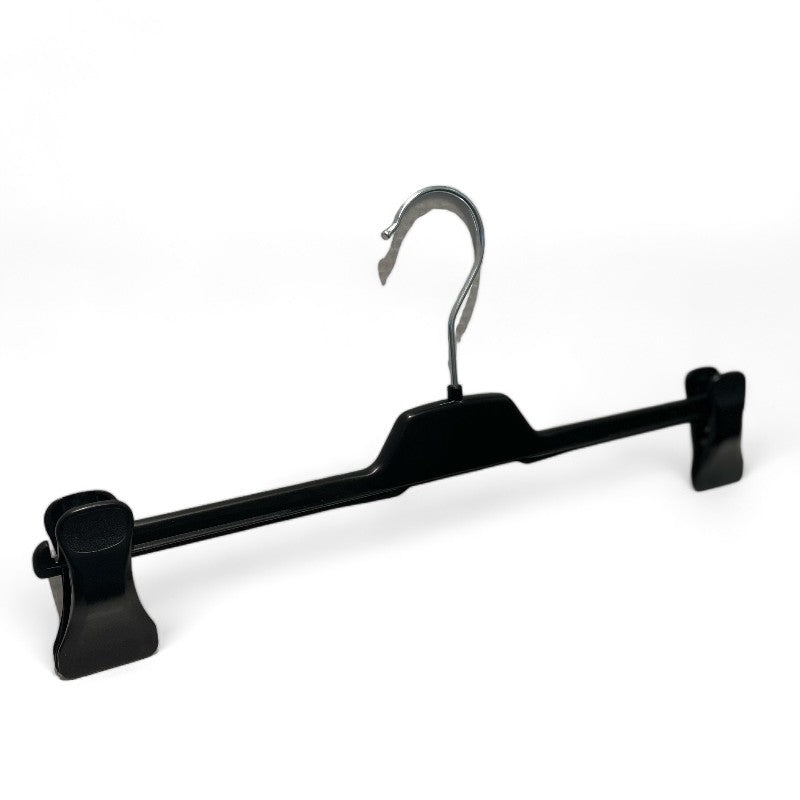 Buksebøjle m/ klemmer, sort, 36 cm. Plast