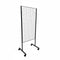 Sort gittergondol med gittermål 60 x 120 cm
