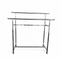 Twin, double rack, height-adjustable, chrome, W150 x H122-170 cm