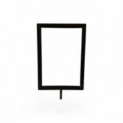 Sign frame, A5, metal, black