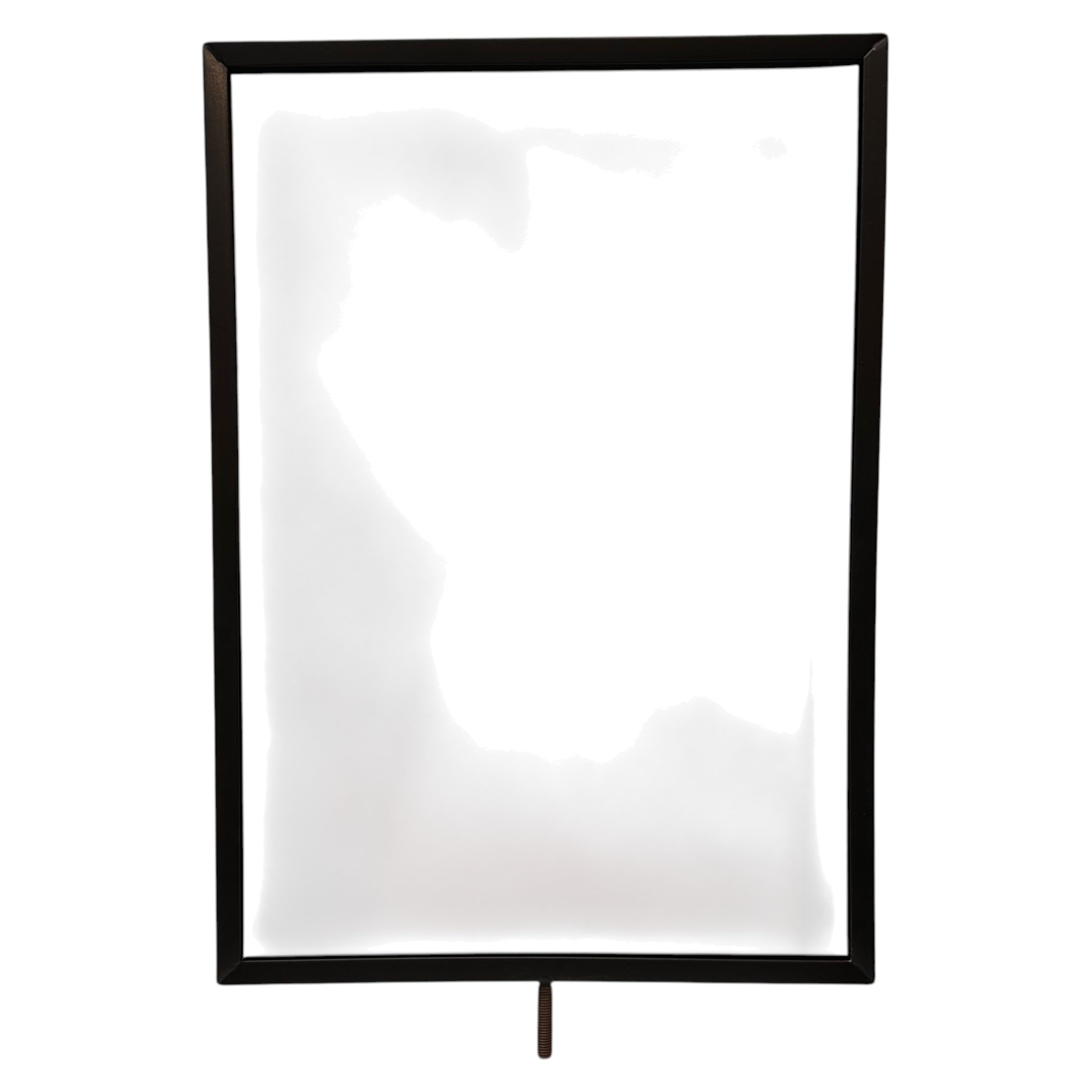 Sign frame, A3, metal, black