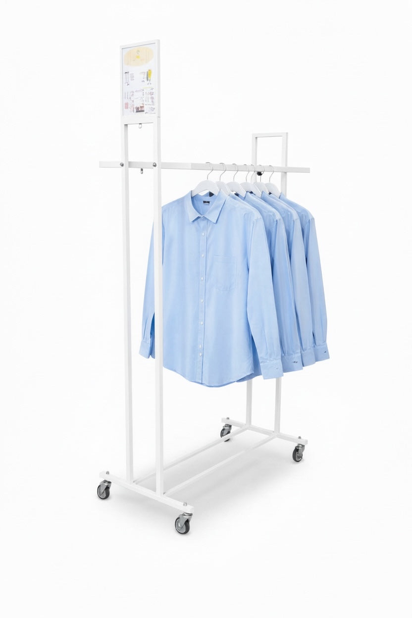 Street stand - L5. The classic street stand. White