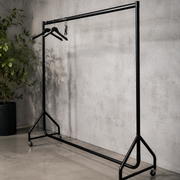 MAXI - Garment rack. Clothes rack. Black
