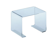 Acrylic pedestal, 15 x 10 x H 10 cm, clear