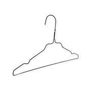 Children's clothes hanger with notch, black, pack of 500, 33 cm