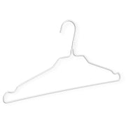 Dry-cleaning hanger, adult, with notch, white, pack of 500, 40 cm