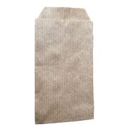 Gift bag, kraft paper, natural, pack of 250 pcs., 7 x H12 cm