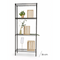 Shelf - TUBO (W 91 x D 36 x H 220 cm.) - Black