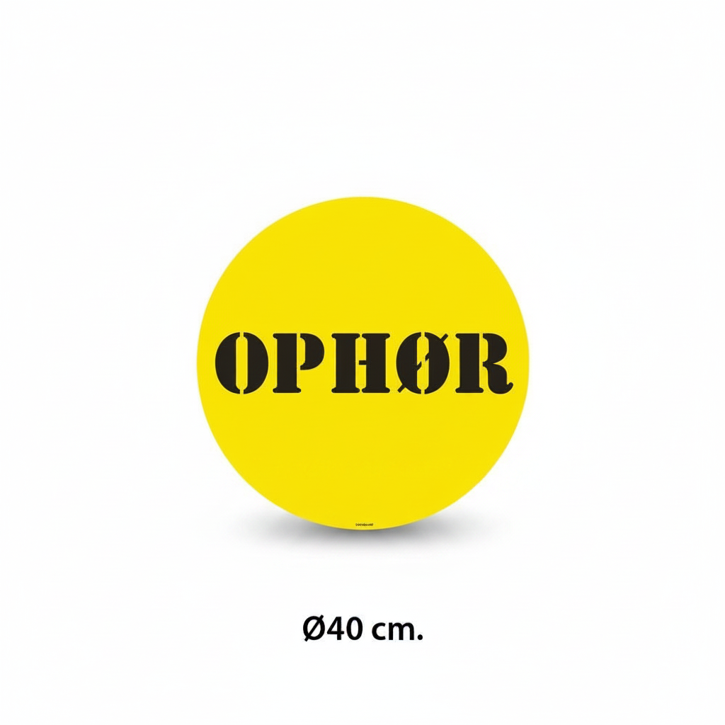 Poster - OUT OF STOCK - Ø40 cm.