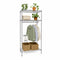 Wardrobe Shelf - TUBO (W 91 x D 46 x H 220 cm.) - Chrome