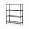 Shelf - Black (W 122 x D 46 x H 160 cm.) - TUBO