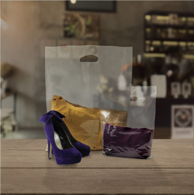 Plastic bag, transparent, pack of 100 pcs., 40 micron, 56 x 8 x H45 cm.