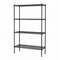 Shelf - TUBO (W 122 x D 46 x H 220 cm.) - Black