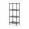 Shelf - Black (W 61 x D 46 x H 160 cm.)