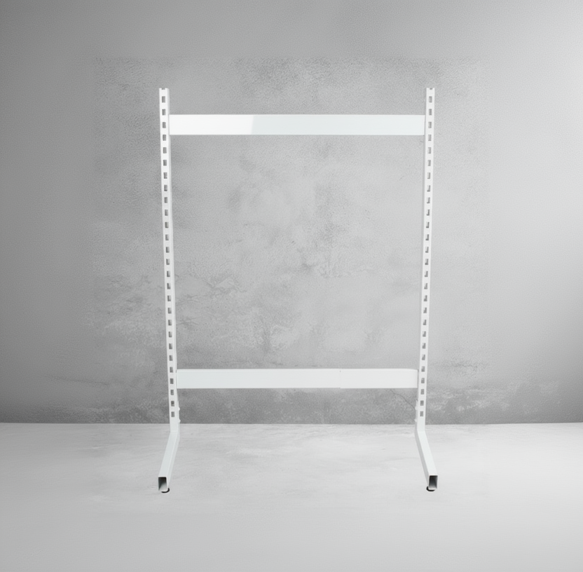 Framework, L-gondola, White, W97 x H147.50 cm. See more colors