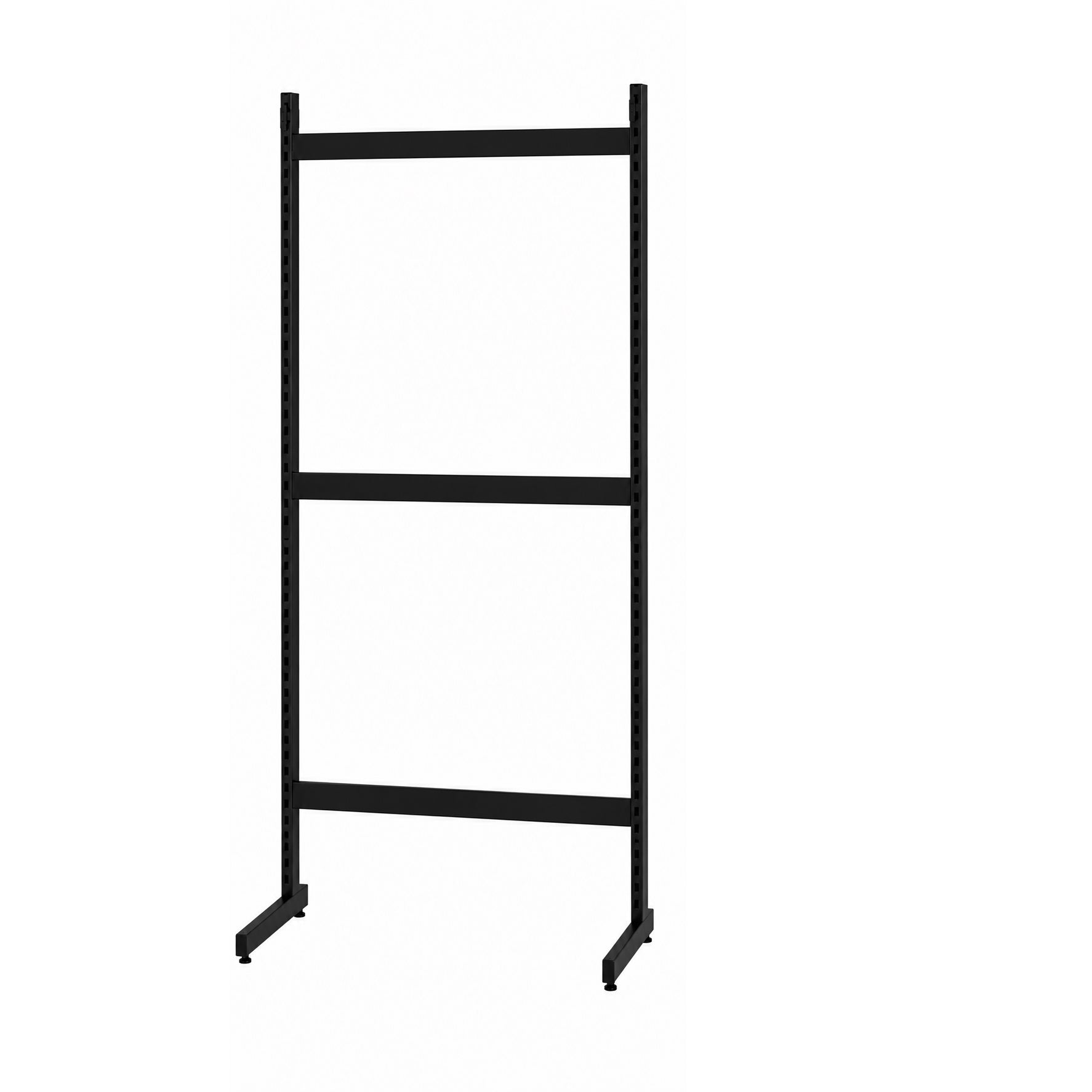 Framework, L-gondola, black, W97 x H247.50 cm
