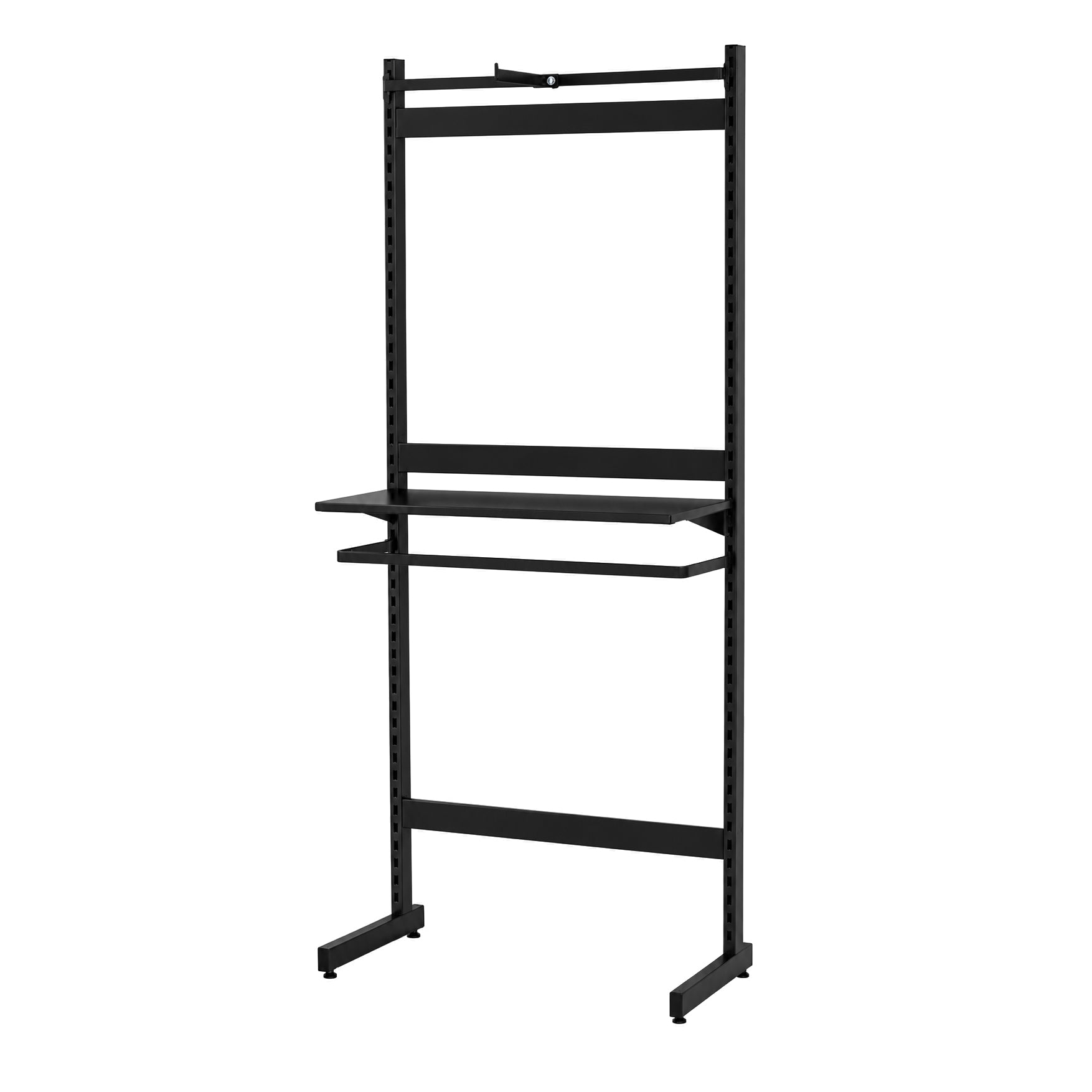 Framework, L-gondola, black, W97 x H247.50 cm