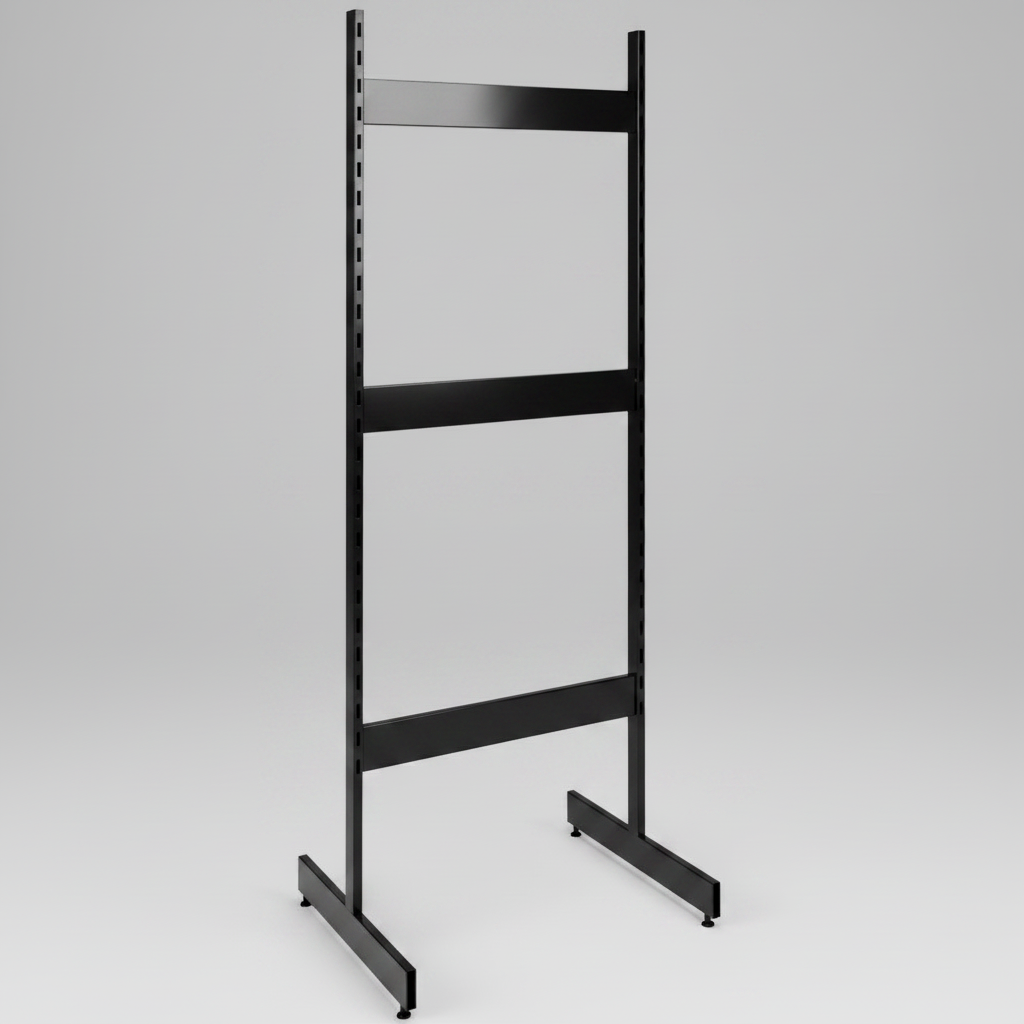 Framework T-gondola, black, D67 x H247,50 cm