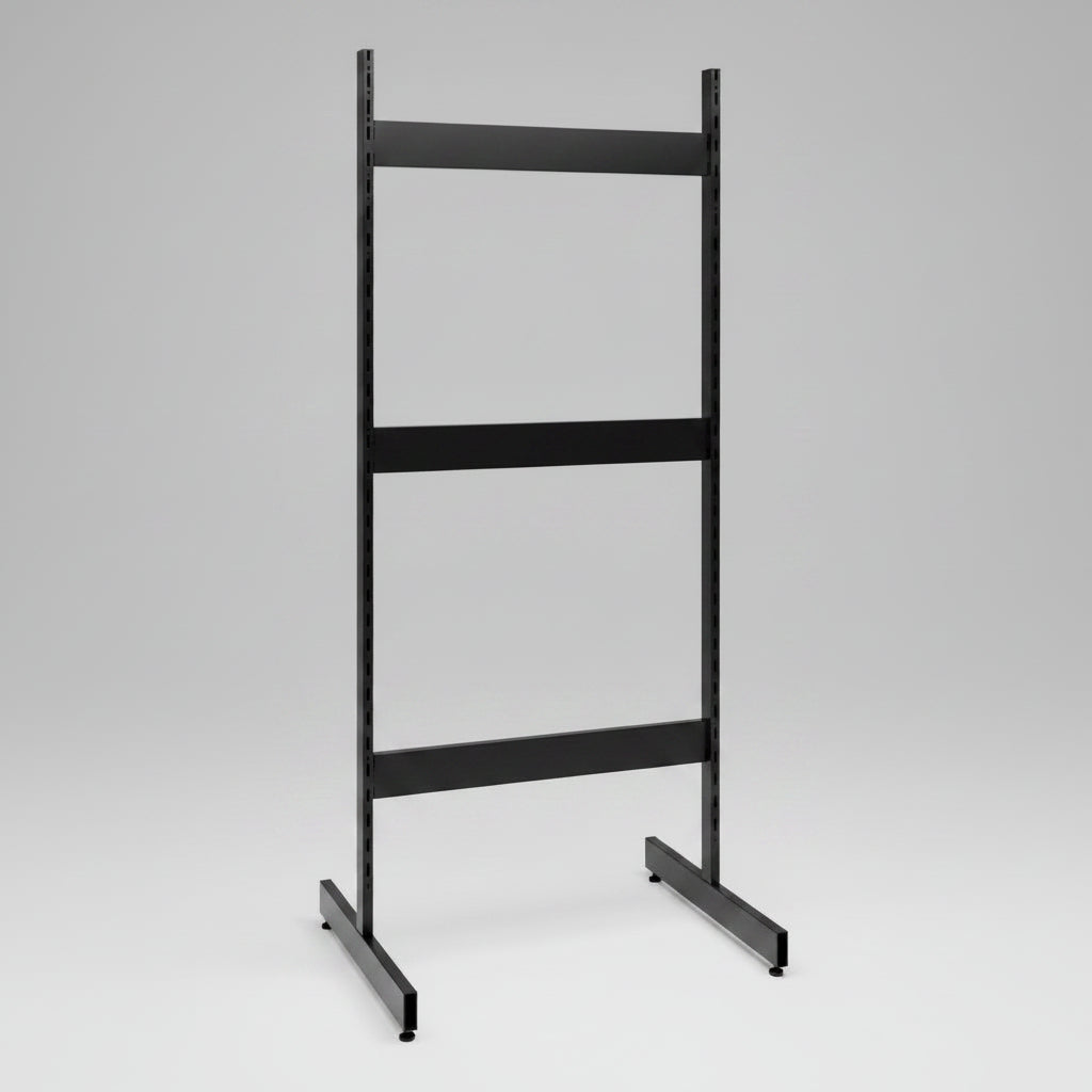 Framework T-gondola, black, D97 x H247,50 cm