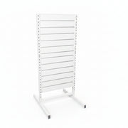 Panel gondola, double-sided, standard panel, white. white, W67 x D76 x H147 cm