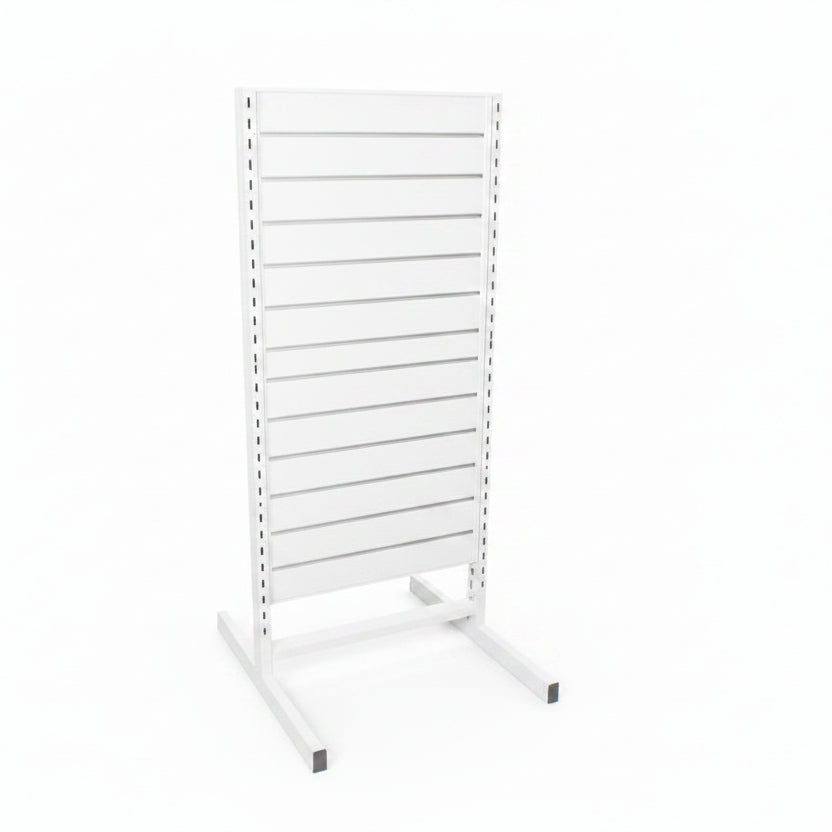 Panel gondola, double-sided, standard panel, white. white, W67 x D76 x H147 cm