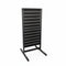 Panel gondola, double-sided, standard panel, black. W67 x D76 x H147 cm