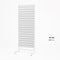 Panel gondola, single-sided, standard panel, white. W67 x D40.5 x H217 cm