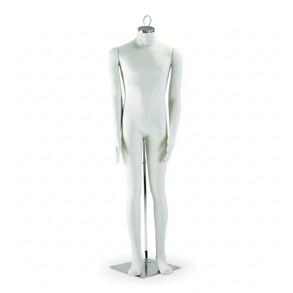 Articulated male mannequin