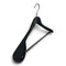 Coat hanger, angled. Black - B 45 cm.