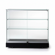 Display Cabinet - Counter - Toscana 3. W 102 x D 46 x H 90 cm. Black