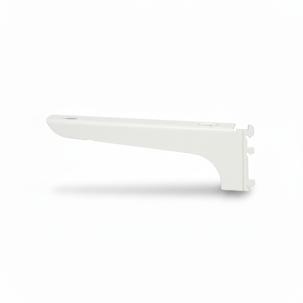Shelf bracket, right, white - Superskinne