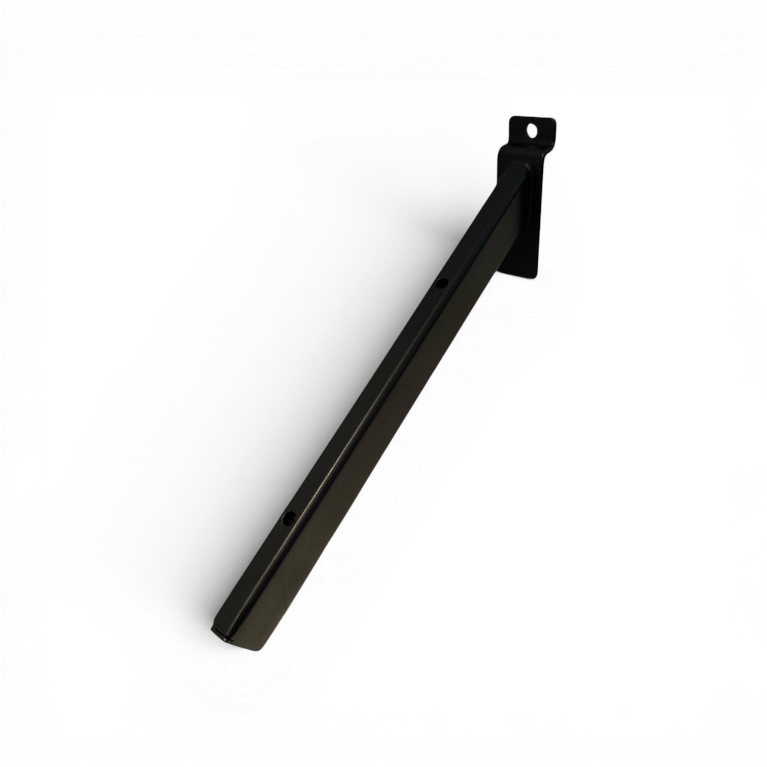 Hyldeknægt, angled, for panel, black, 25 cm.