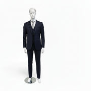 Men's mannequin with face - standard - sculpted hair! - White