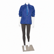 Women's mannequin, Model B with straight arms, staggered foot position and flexible head mount, white. Standard