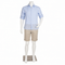 Male mannequin, Model D with bent arm and flexible head attachment, white. Standard