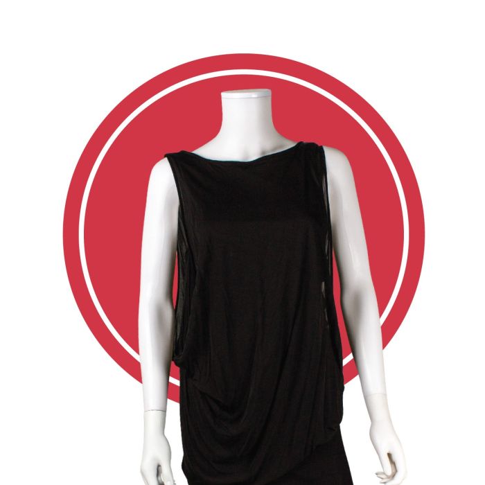 Basic female mannequin w/o head. Plastic