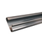 Aluminum slat list for grooved panel, black aluminum, 120 cm. Fits standard panels