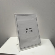 A5 angled / table sign holder, acrylic