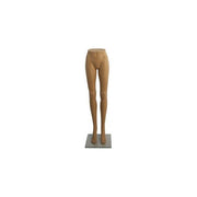 Mannequin legs. Female - Nude. Glass base H. 111 cm.