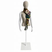 Female mannequin / torso with head and arms.