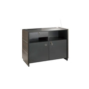 Boutique disc set with 1 dark brown plate