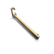 Extra center arm, straight, for Joystativ, Oval model. Brushed satin