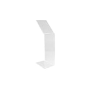 Sign holder for size A4. Plexiglass. H60 cm.