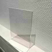 Table sign holder, A6 - straight (open at the bottom)